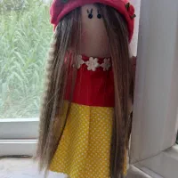 عروسک روسی ارتفاع حدود ۲۵ سانت