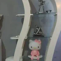 دکورسفیدطلای ارایشگا|آرایشگاه و سالن‌های زیبایی|یاسوج, |دیوار