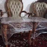 جلو مبلی تمام چوبی