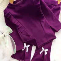 ست بلوز و شلوار چوب کبریتی