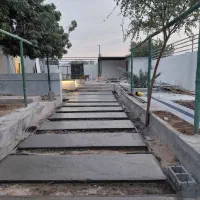 بتن ریزی کف با ماله پروانه‌ای تخصصی|خدمات پیشه و مهارت|شهرکرد, |دیوار