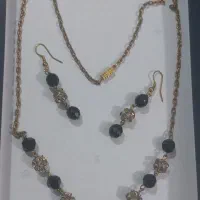 انگشتر عقیق اصل ودو ست گردنبندوگوشواره|جواهرات|کازرون, |دیوار