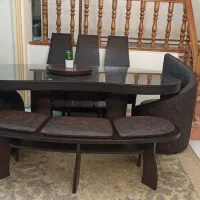 میز غذاخوری بسیار شیک|میز و صندلی غذاخوری|شازند, |دیوار