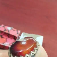 انگشتر رکاب بزرگ عقیق|جواهرات|گرگان, |دیوار