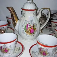 سرویس چای یا قهوه خوری|کلکسیون اشیاء عتیقه|دماوند, |دیوار