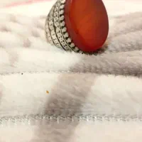 انگشتر عقیق خوش رنگ