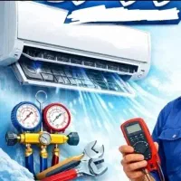 تعمیرات کولر گازی ۲تیکه و پنجرای