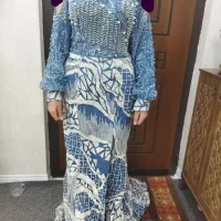 لباس مجلسی سنگ کاری شده