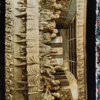 تابلو فرش دستبافت شام آخر