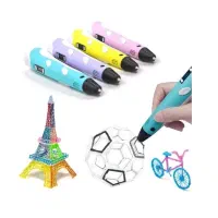قلم 3بعدی حرارتی فیلامنت 3D-Pen هدیه،طراحی کاردستی