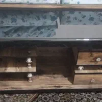 میز  تلویزیون چوب شیشه|میز تلویزیون|سنندج, |دیوار