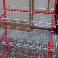 دوعدد قفسه استند مغازه