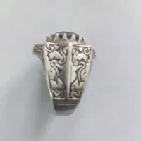 انگشتر نقره موزانایت نقره اصل