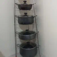 پایه نگهدارنده قابلمه در حد نو