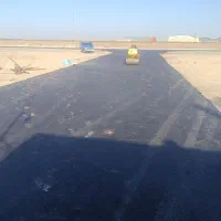 اجرای آسفالت و زیرسازی غلطک