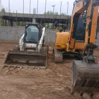 بابکت.خاور.مینی بیل.کندن استخر.حمل نخاله و مصالح