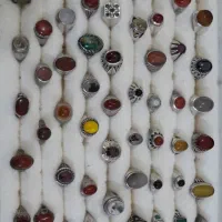 یک جعبه تعداد ۵۵عدد انگشتر