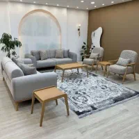 مبلمان راحتی مینیمال 8 نفره با گارانتی|مبلمان خانگی و میز عسلی|شیراز, سلطان آباد|دیوار