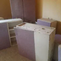 کابینت ام دی اف و نورگیر ساختمان|مصالح و تجهیزات ساختمان|مسجد سلیمان, |دیوار