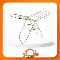 رخت آویز استیل مشکی لعابی با یک سال گارانتی تعویض