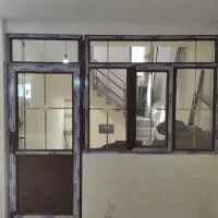 پنجره دوجداره. درب دوجداره . توری پلیسه ای کشویی