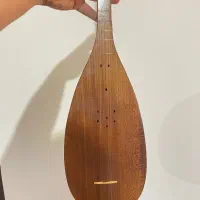 تنبور دو مهر داود نصرابادی|سازهای سنتی|کرمانشاه, |دیوار