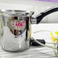 قهوه جوش برقی استیل|قوری، کتری، قهوه‌ساز دستی|اندیشه, اندیشه فاز ۴|دیوار