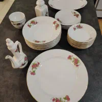 فروش سرویس چینی گل سرخی