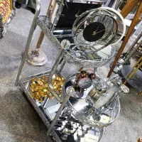 میز بار نقره ای