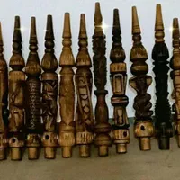 قلیان کامل رخ و کافه ای چوب گردو فقط۶۰۰تومن