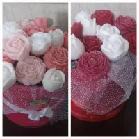 باکس گل شمع