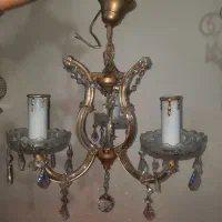 لوسترهای کریستالی قدیمی|لوستر و چراغ آویز|تبریز, |دیوار