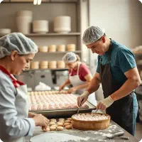 کار در شیرینی پزی و آبمیوه