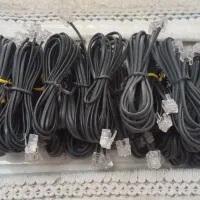 کابل تلفن سوکت دار ۲ متری و ۵ متری