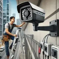 تعمیرات.نصب و فروش دوربین مداربسته به صورت چکی