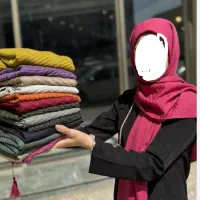 شال کرم رنگ