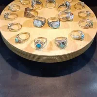 فیروزه اصل نیشابور رکاب طلاروس همه باهم