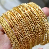 النگو طرح طلا آب کاری شده تضمینی