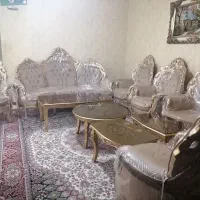 مبل سلطنتی 9 نفره|مبلمان خانگی و میز عسلی|شاندیز, |دیوار