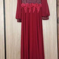 کاپشن لباس مجلسی خونگی روسری...|لباس|گنبد کاووس, |دیوار