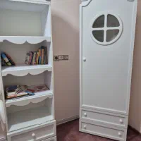 تخت نوجوان و بوفه و کتابخانه