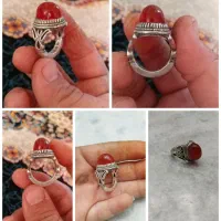 انگشتر عقیق طوق دار یمن رکاب شهرام حافظ