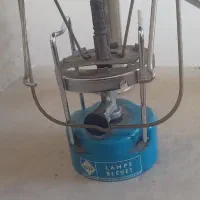 چراغ گازی قدیمی فرانسوی Lampe Bleue بدون توری