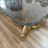 مبلمان نهار خوری( میز ناهار خوری) ۸ نفره چوب منبت|میز و صندلی غذاخوری|تهران, شهران جنوبی|دیوار