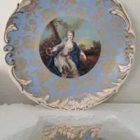 ست سرویس کامل چایخوری و بشقاب و پیاله آنتیک|ظروف سرو و پذیرایی|شیراز, اصلاح‌نژاد|دیوار