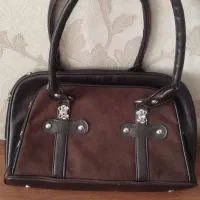 کیف مجلسی زنانه چرم ....کاملا نو