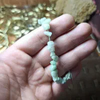 دستبند عقیق سبز اونتورین چیپسی