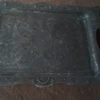 سینی قدیمی نگین دار