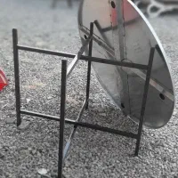 میز فلزی گالوانیزه پایه تاشو