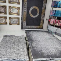 گلیم فرش ۶ متری ورساچ دودی خطیب 24|گلیم، جاجیم، گبه|مشهد, کشف|دیوار